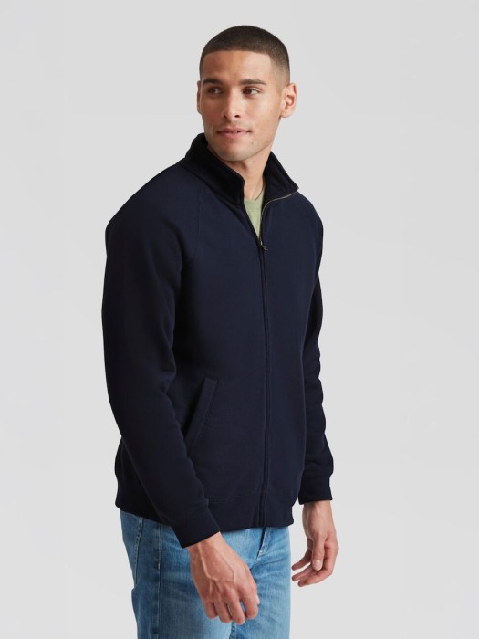 Bluza na zamek Premium 62-228-0