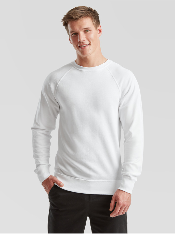 Lekka bluza raglanowa 62-138-0 White