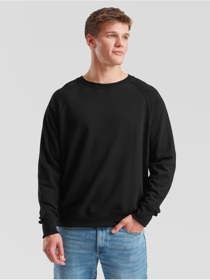 Lekka bluza raglanowa 62-138-0 Black