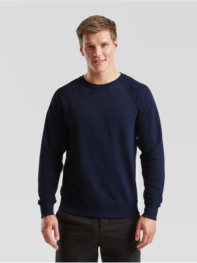 Lekka bluza raglanowa 62-138-0 Deep Navy