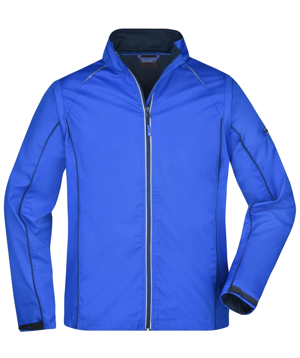 Softshell Daiber z odpinanymi rękawami JN1122 (Nautic Blue/Navy)