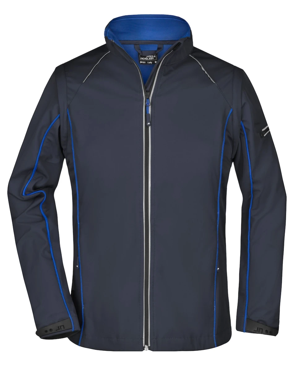 Softshell z odpinanymi rękawami Daiber JN1121 (Navy/Royal)