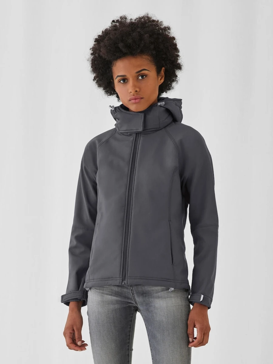 Softshell BC z odpinanym kapturem JW937
