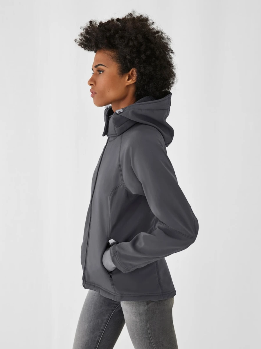 Softshell BC z odpinanym kapturem JW937