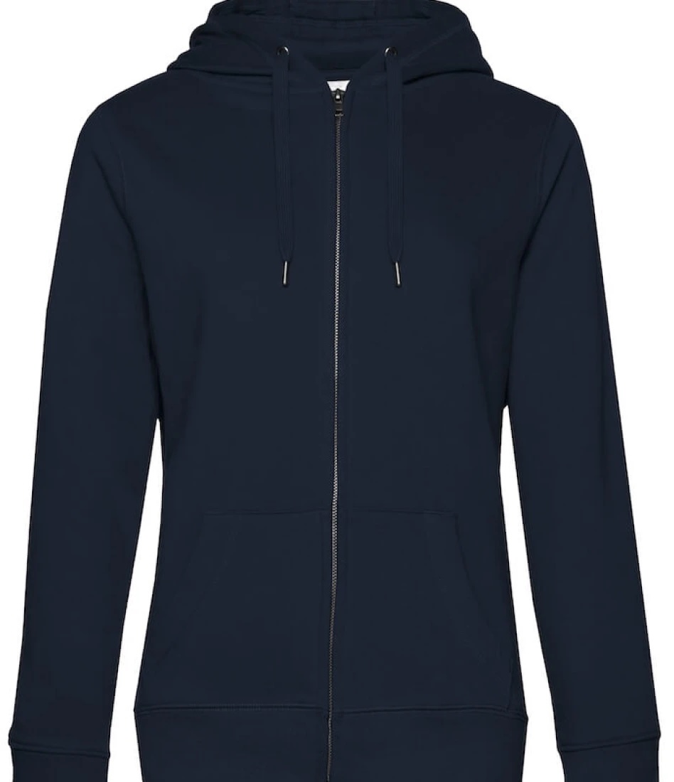 Damska bluza na zamek z kapturem Queen WW03Q Navy