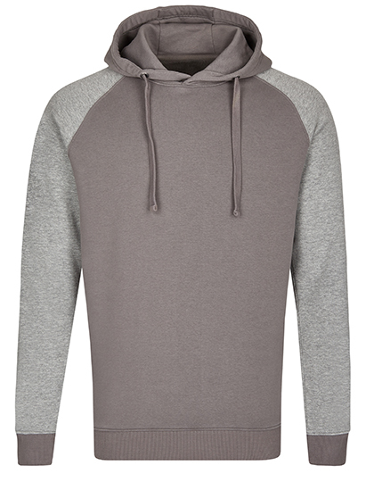 Męska bluza Men´s No Pocket Hoody MY611 Grey Solid/Heather Grey