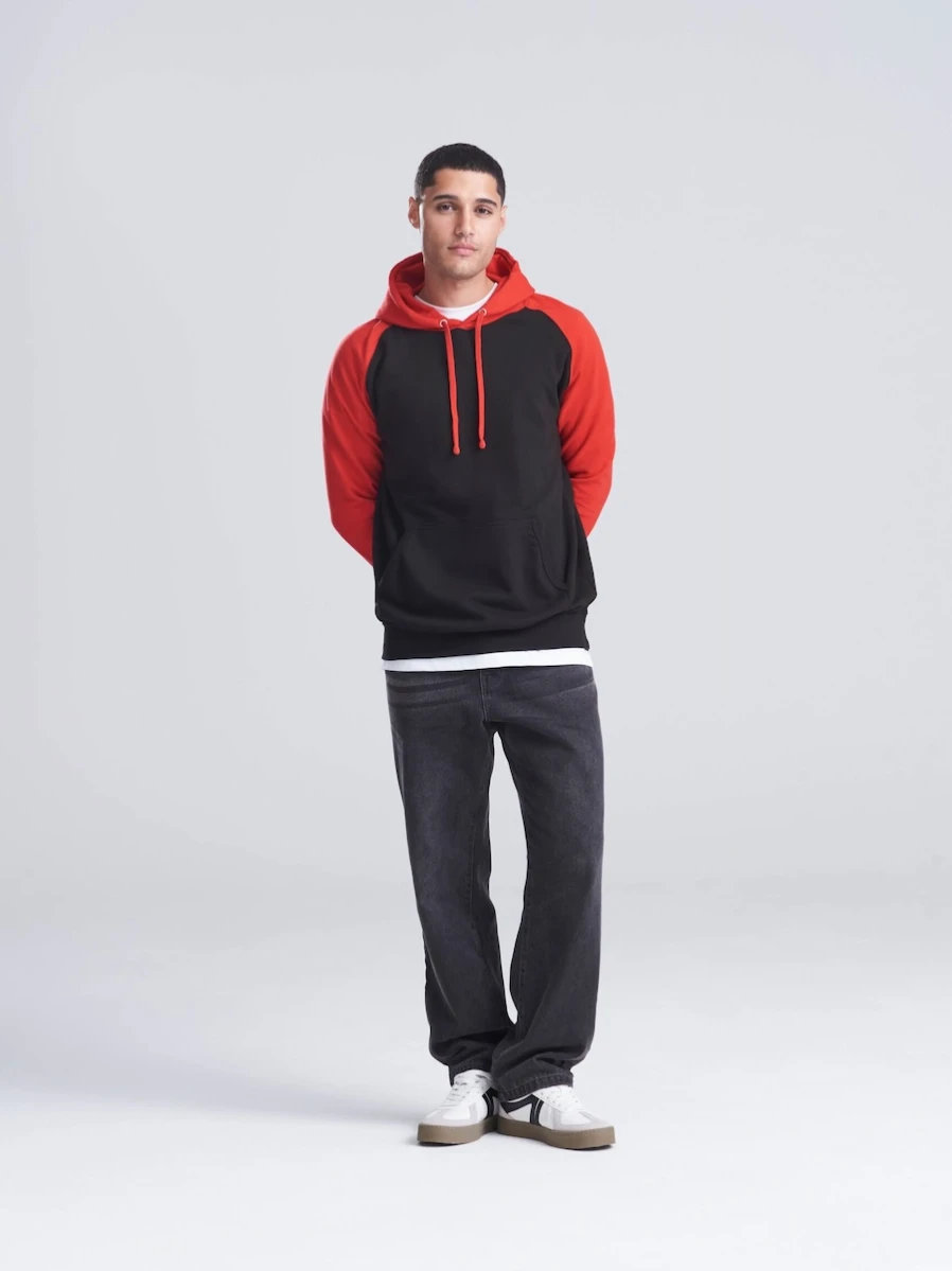 Bluza Just Hoods Baseball Hoodie JH009