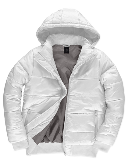 Męska kurtka BC Superhood JM940 White/Warm Grey