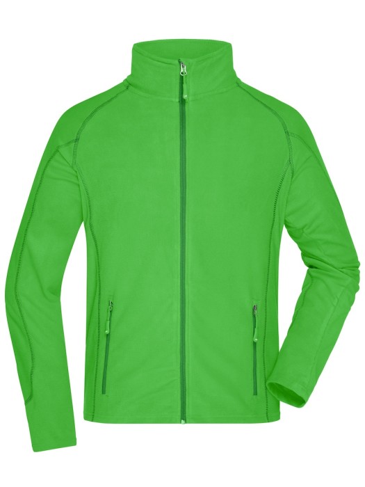 Męski polar Structure JN597 Green/Dark Green