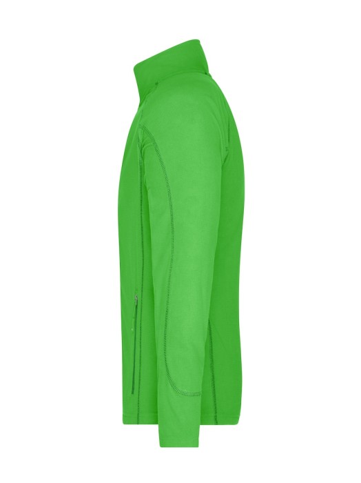 Męski polar Structure JN597 Green/Dark Green