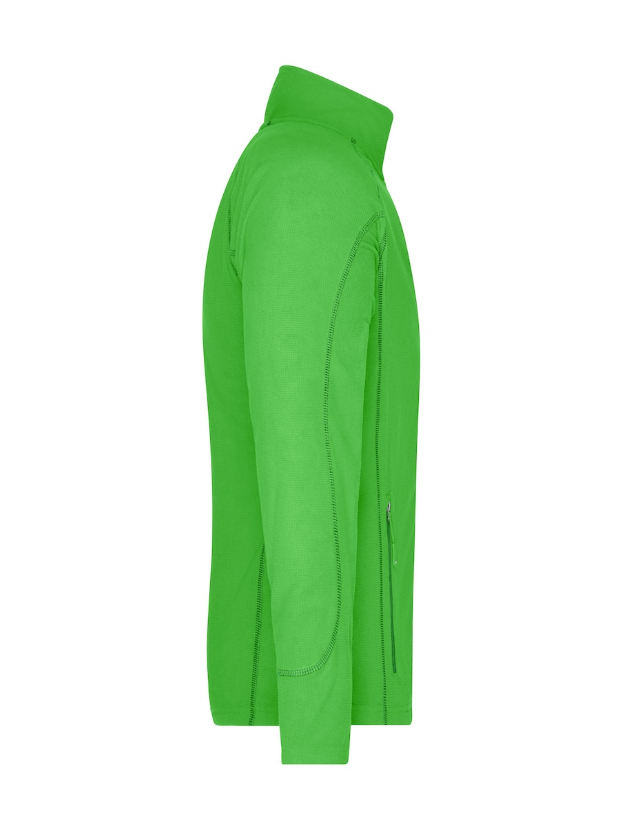 Męski polar Structure JN597 Green/Dark Green