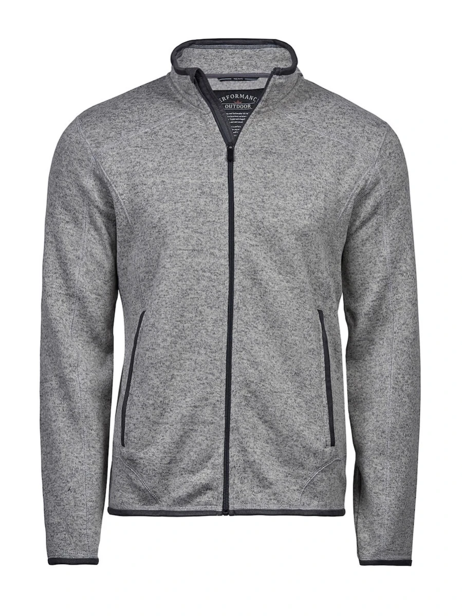 Męska Bluza Polarowa Tee Jays Outdoor 9615 Grey Melange