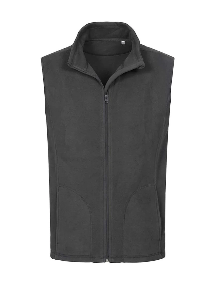 Kamizelka polarowa STEDMAN Classic Fleece Vest ST5010 Grey Steel
