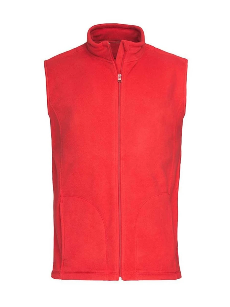Kamizelka polarowa STEDMAN Classic Fleece Vest ST5010 Scarlet Red