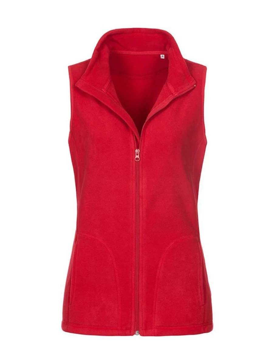 Damska kamizelka polarowa Stedman Classic Fleece ST5110 Scarlet Red