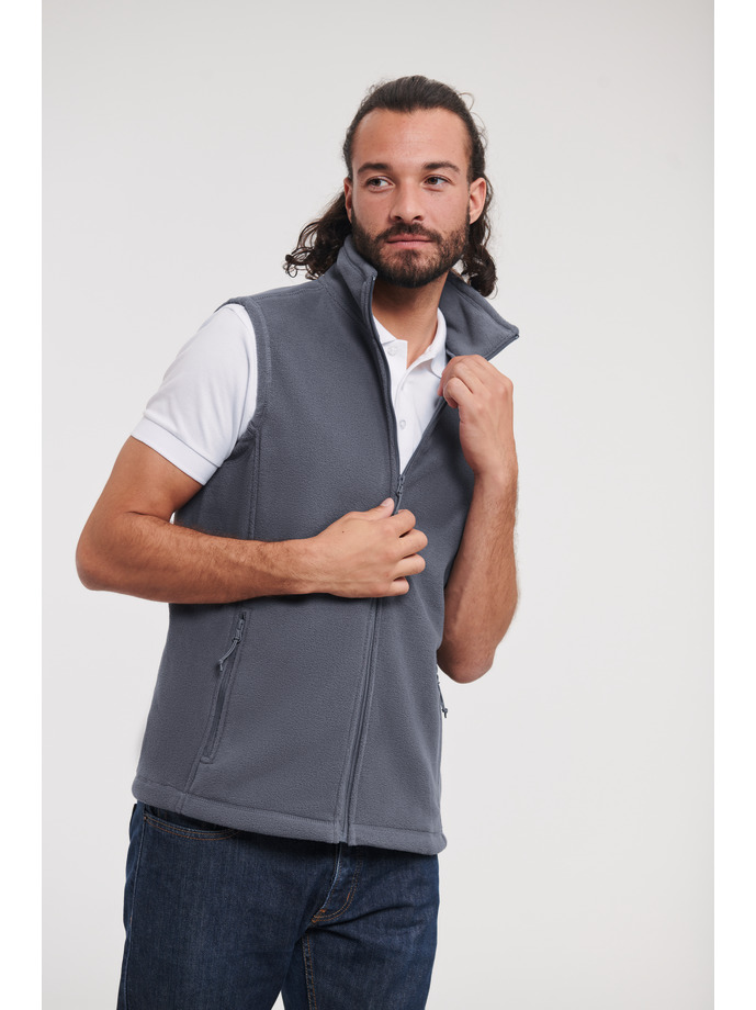 Bezrękawnik polarowy Russell Gilet R-872M-0 Convoy Grey