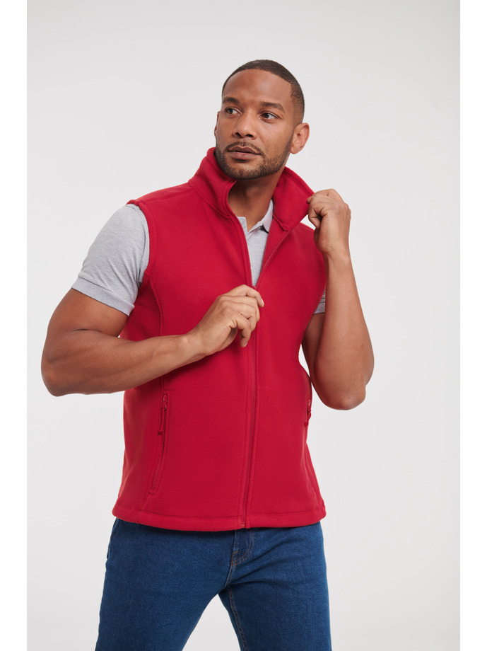 Bezrękawnik polarowy Russell Gilet R-872M-0 Classic Red
