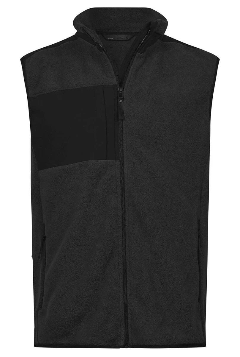 Polarowy bezrękawnik Tee Jays Mountain 9122 Black/Black