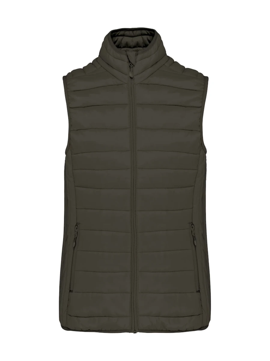 Damski bezrękawnik z podpinką Kariban K6114 Dark Khaki