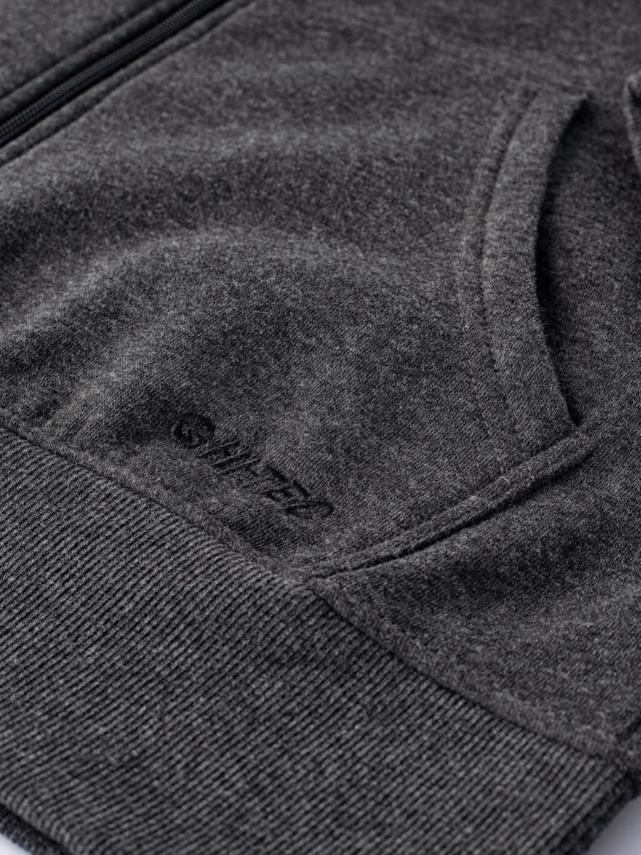 Męska bluza Hi-Tec Silian II (Dark Grey Melange)