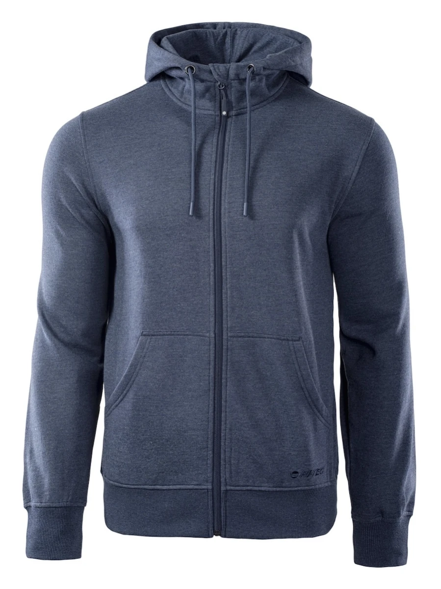 Męska bluza Hi-Tec Silian II (Light Navy Melange)