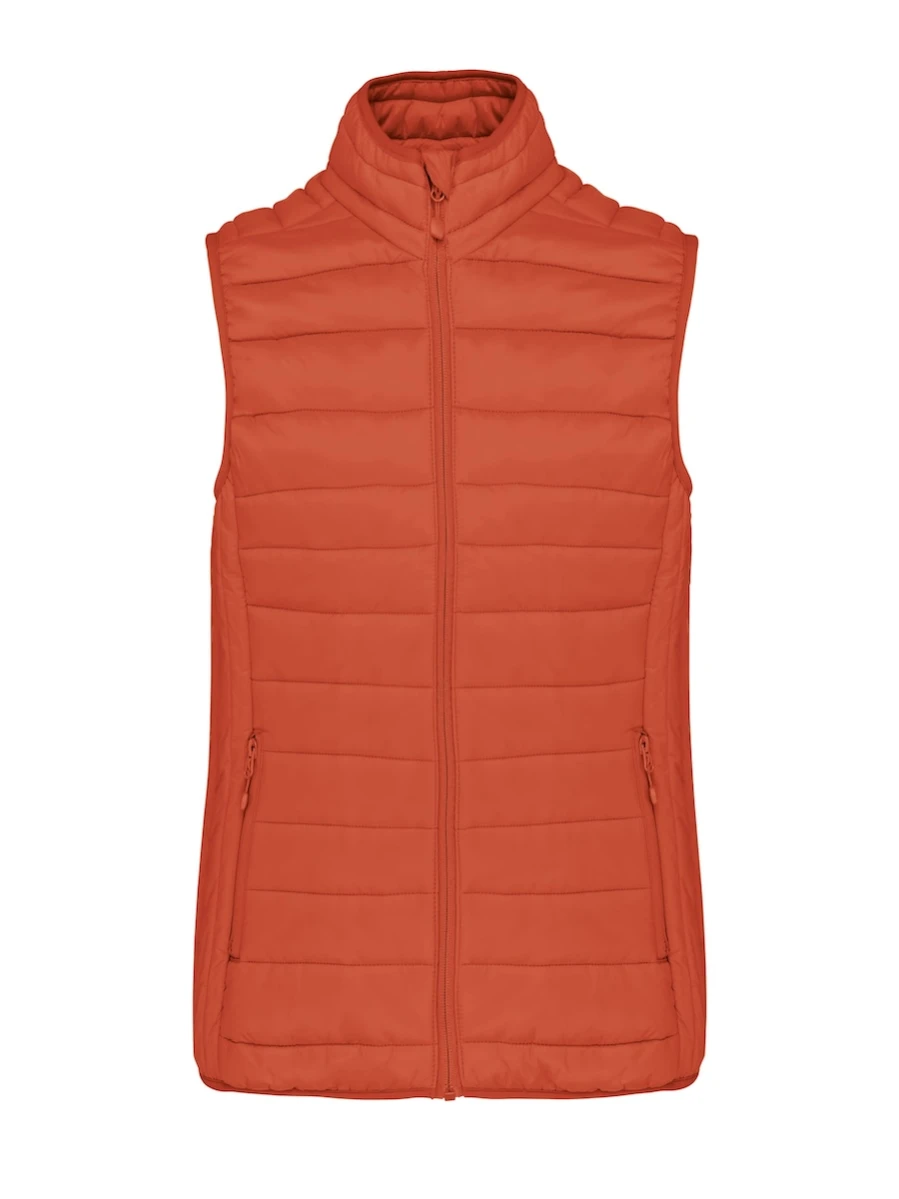 Damski bezrękawnik z podpinką Kariban K6114 Burnt Ochre