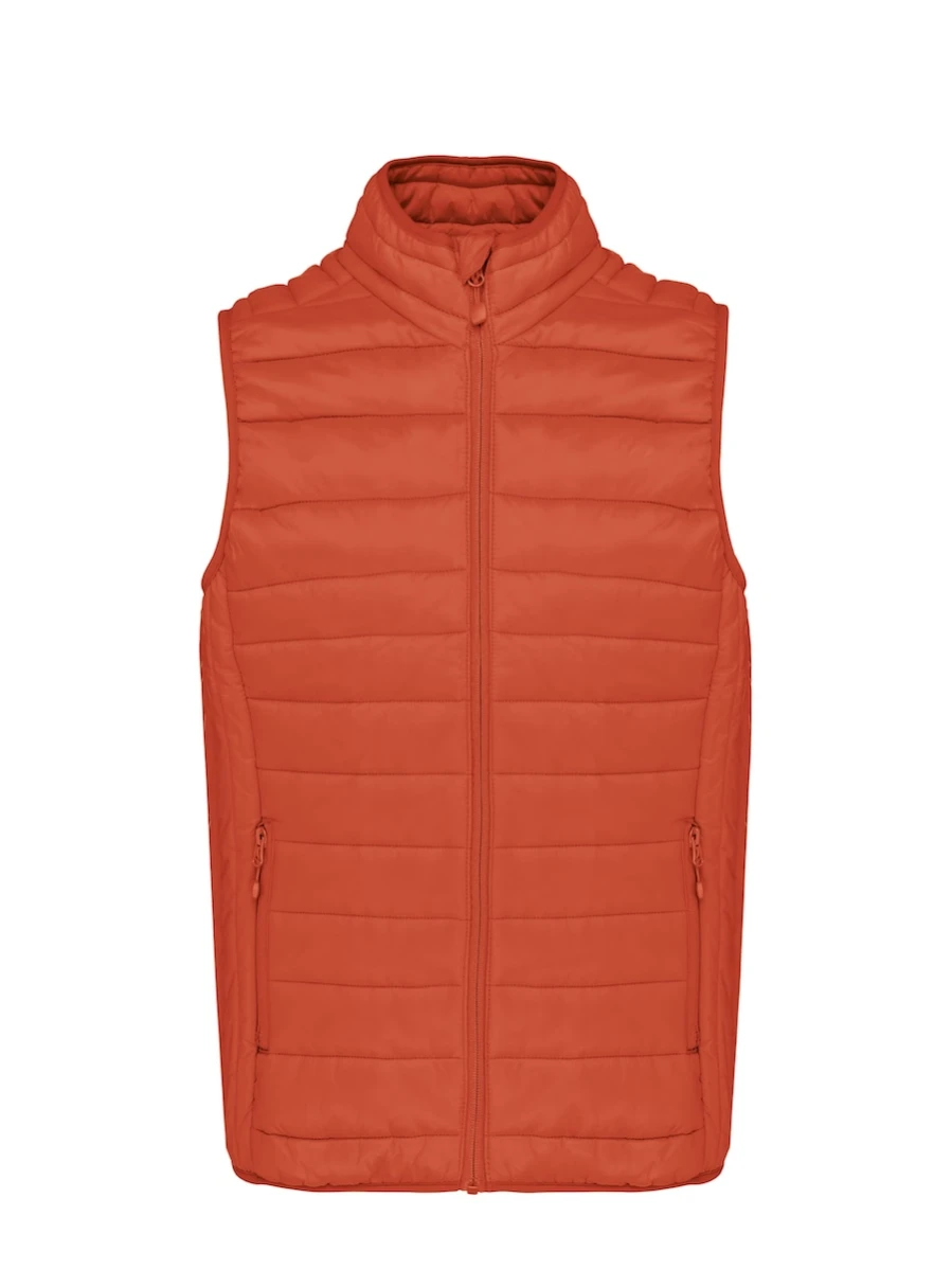 Męski bezrękawnik Kariban z podpinką K6113 Burnt Ochre