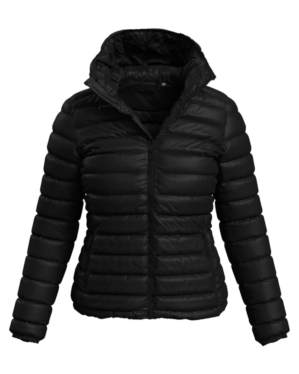 Damska kurtka Stedman Lux Padded ST5520 Black Opal