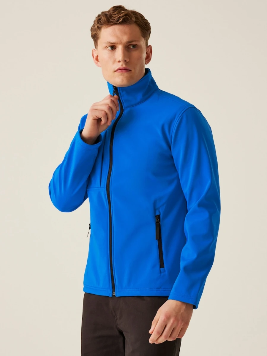 Męski softshell Regatta Octagon II TRA688 Oxford Blue/Black