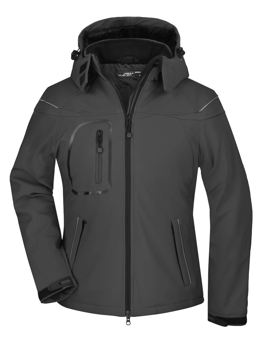 Damska kurtka Daiber Winter Softshell JN1001 Black