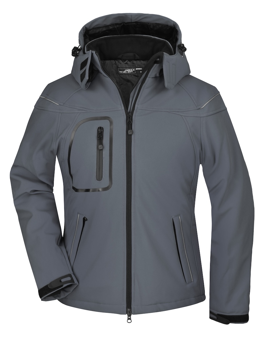 Damska kurtka Daiber Winter Softshell JN1001 Carbon