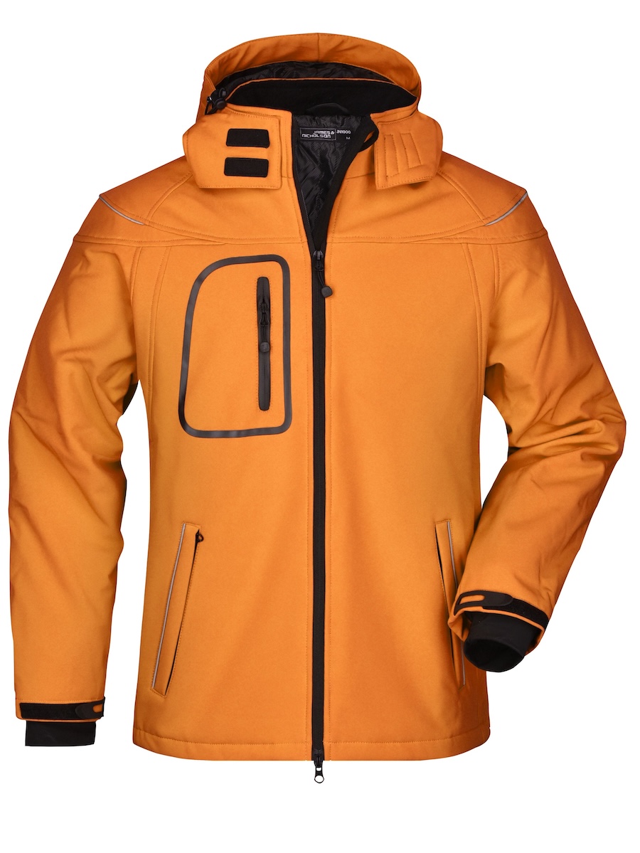 Kurtka Daiber Winter Softshell JN1000 Orange