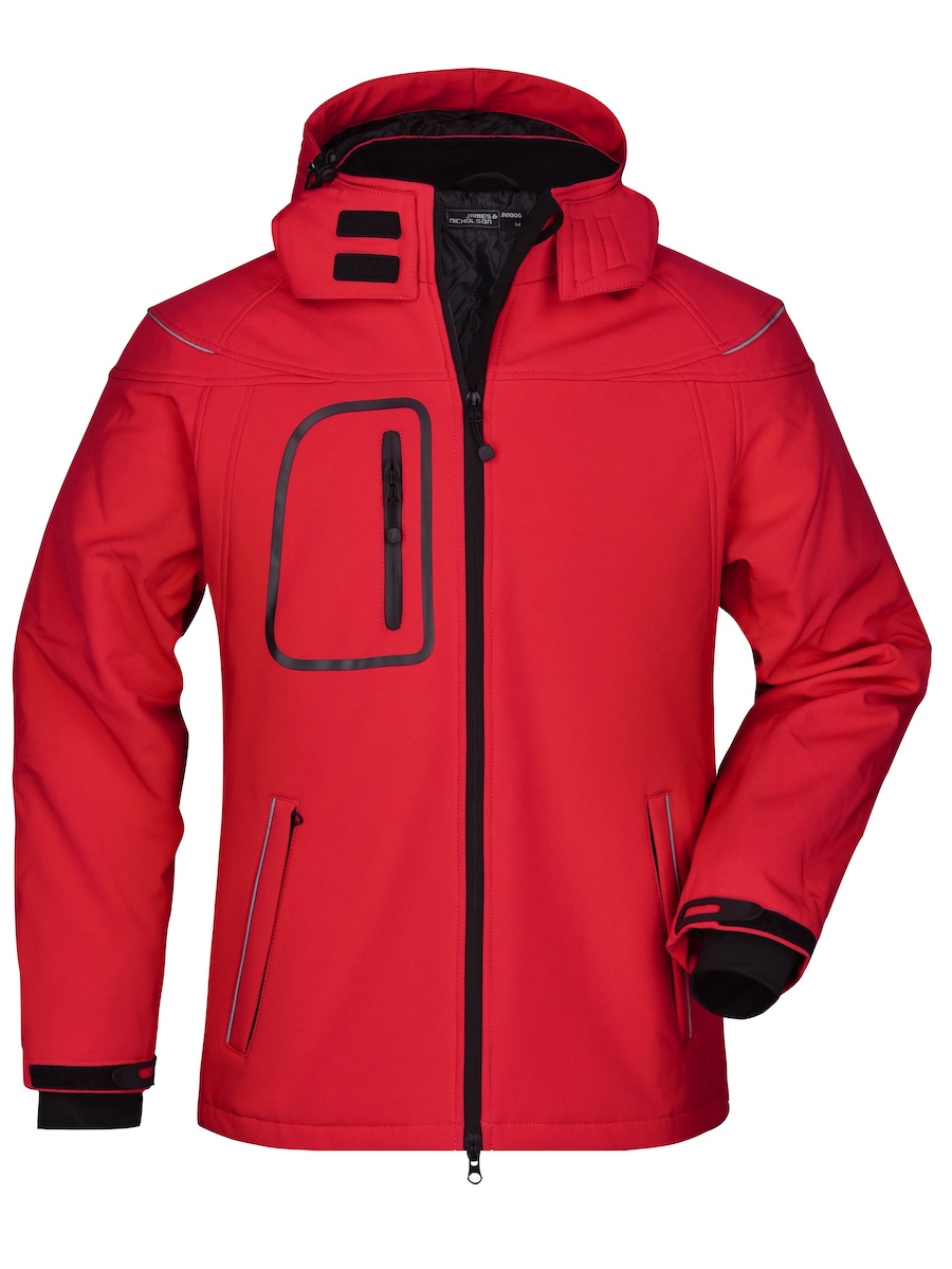 Kurtka Daiber Winter Softshell JN1000 Red