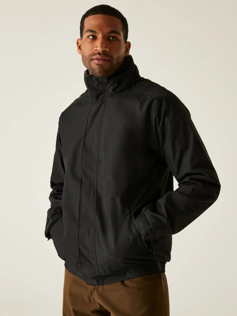 Kurtka Regatta Dover TRW297 Black/Ash Heather