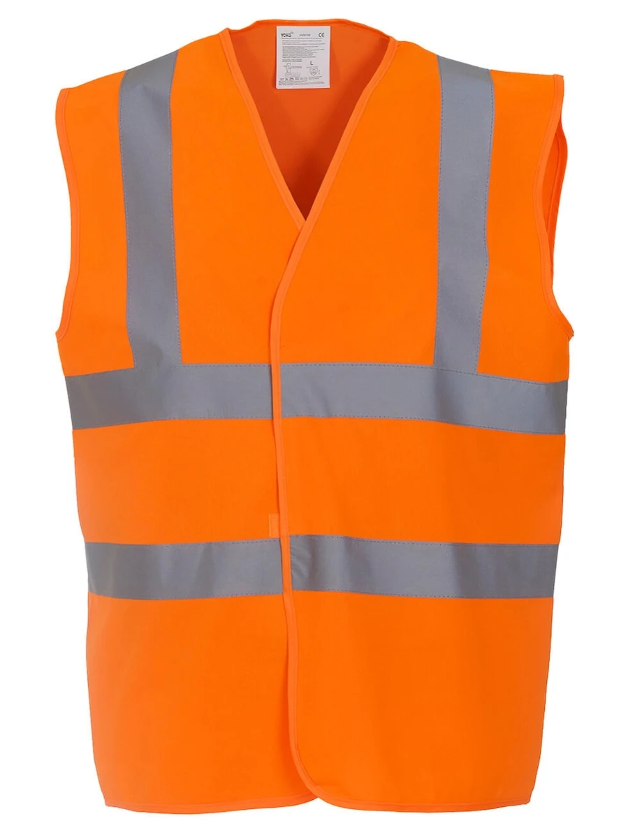 Kamizelka odblaskowa Fluo YOKO HVW100 Fluo Orange
