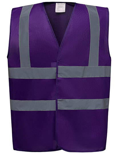 Kamizelka odblaskowa Fluo YOKO HVW100 Purple