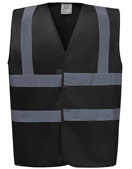 Kamizelka odblaskowa Fluo YOKO HVW100 Black