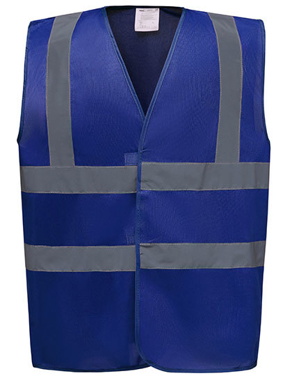 Kamizelka odblaskowa Fluo YOKO HVW100 Royal Blue