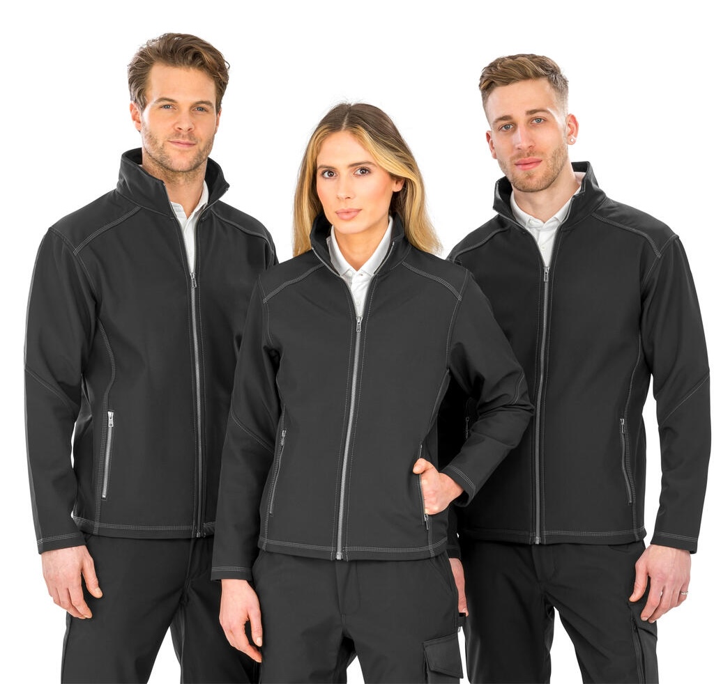 Damski Softshell Result Treble Stitch R455F