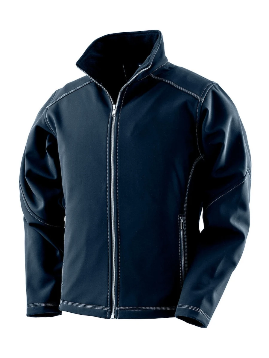 Damski Softshell Result Treble Stitch R455F Navy