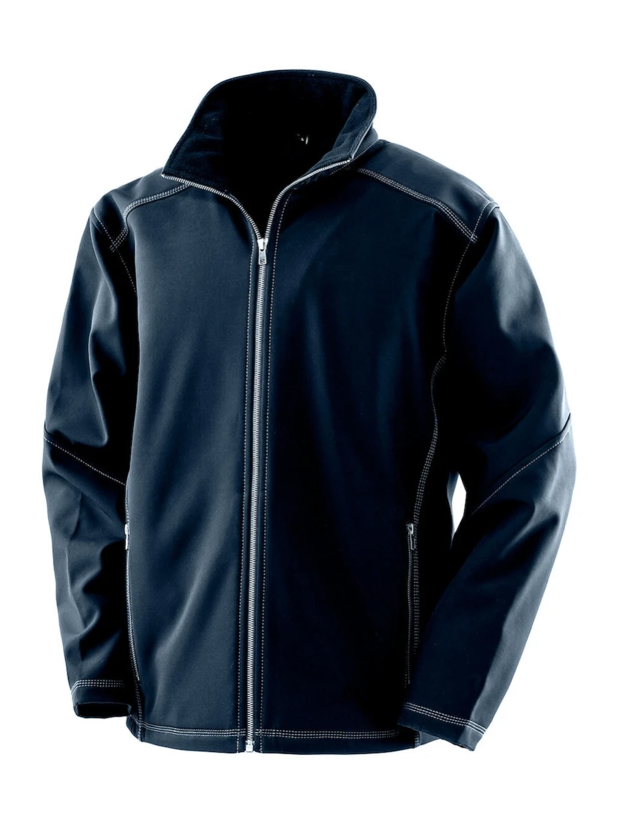 Softshell Result Treble Stitch R455M Navy