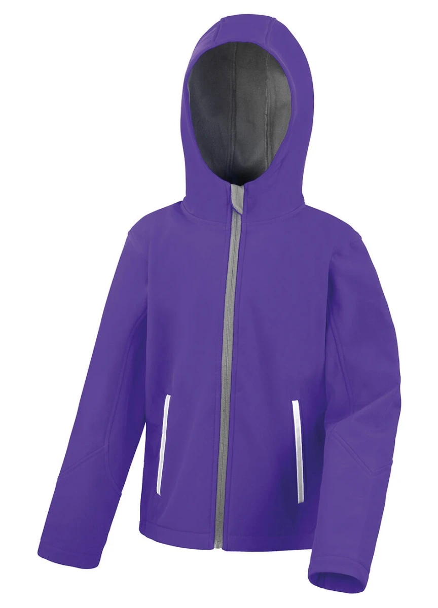 Dziecięcy softshell Result TX Performance R224J Purple/Grey
