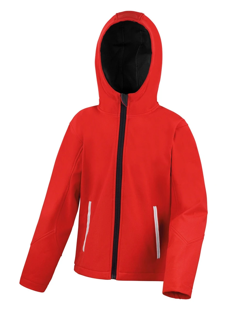 Dziecięcy softshell Result TX Performance R224J Red/Black