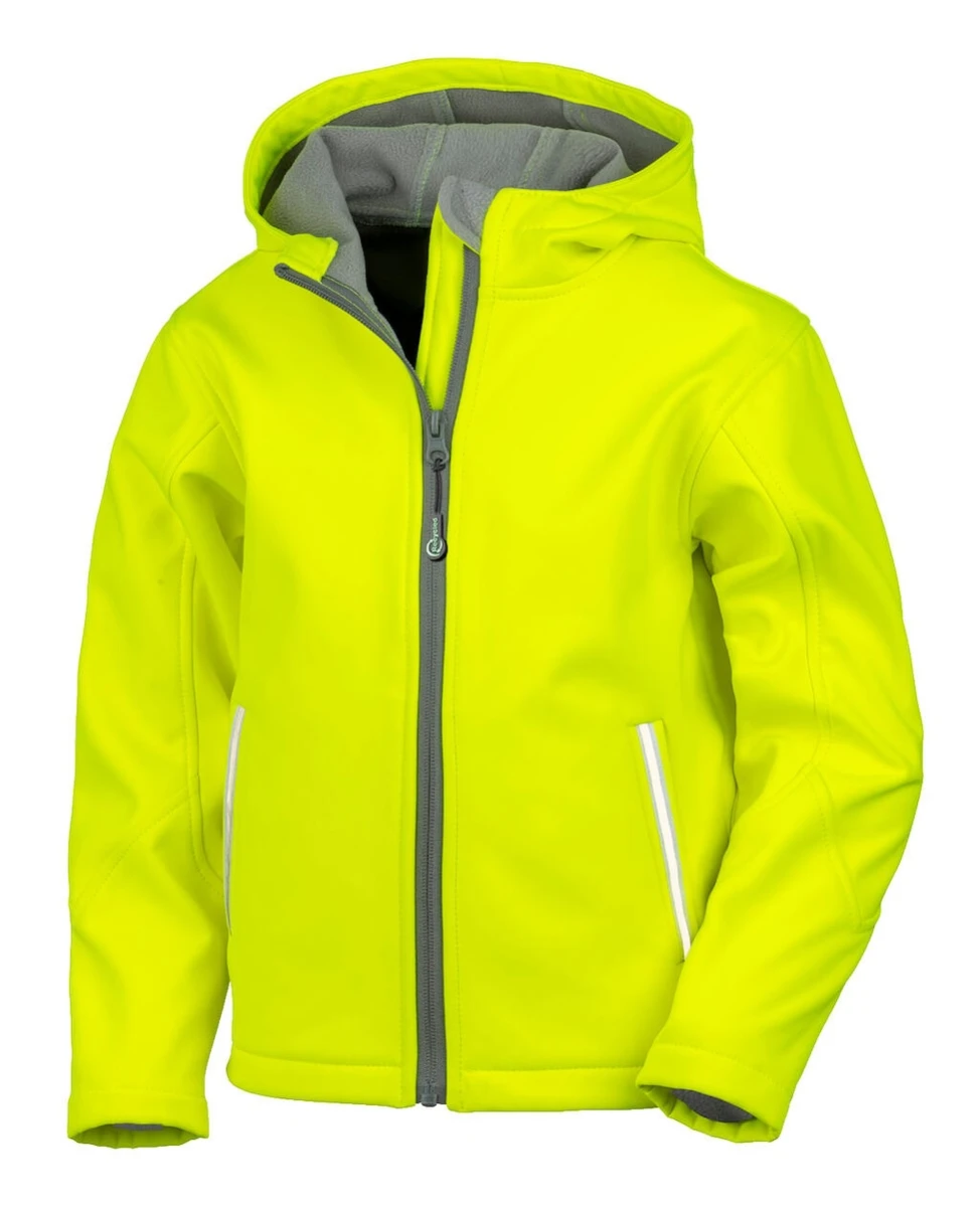 Dziecięcy softshell Result TX Performance R224J Neon Yellow