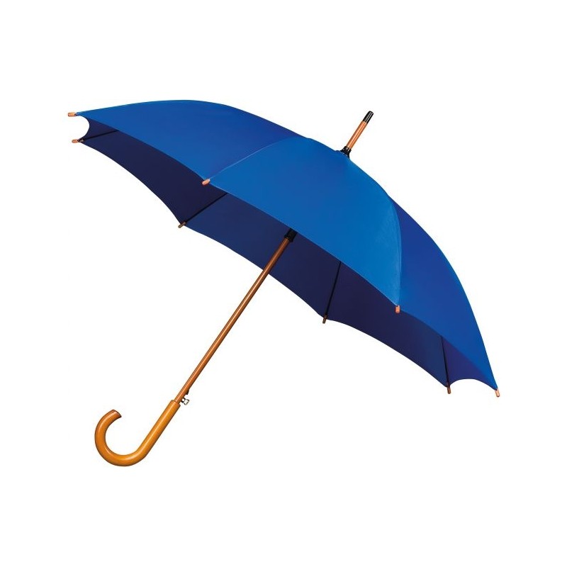 Parasol Impliva z drewnianą rączką LA-15 Royal Blue