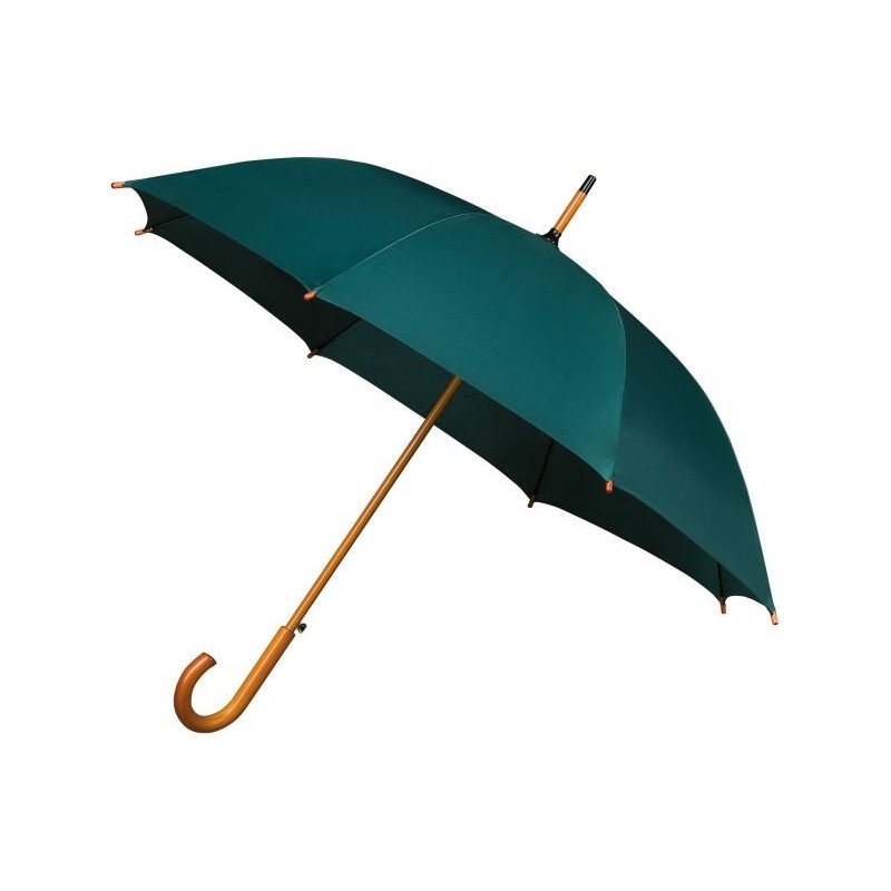 Parasol Impliva z drewnianą rączką LA-15 Dark Green