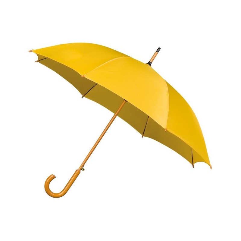 Parasol Impliva z drewnianą rączką LA-15 Ocher Yellow