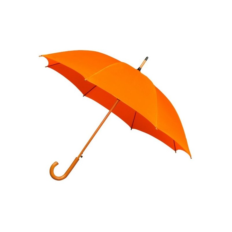 Parasol Impliva z drewnianą rączką LA-15 Orange