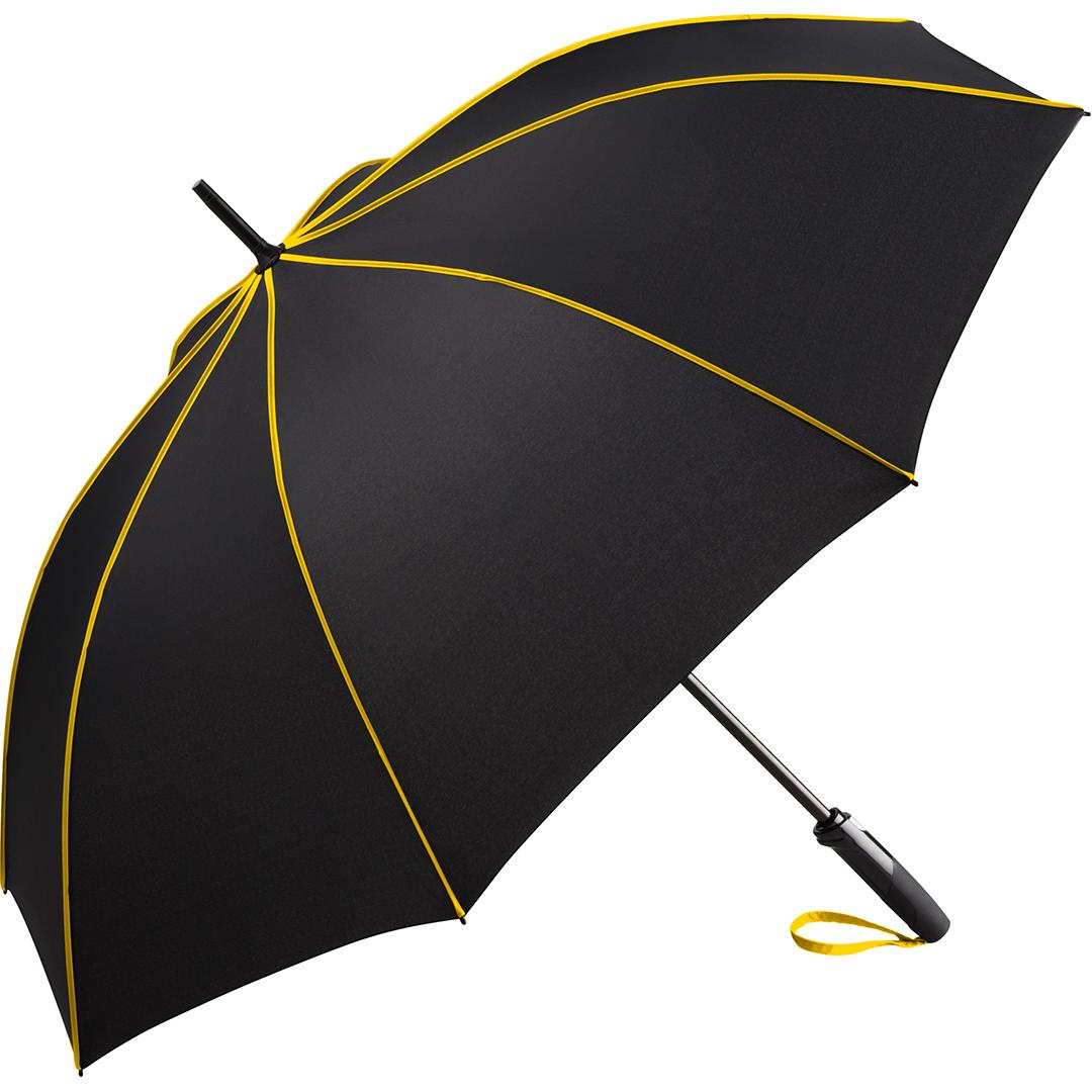 Parasol AC Midsize Umbrella FARE® Seam 4399 Black/Yellow
