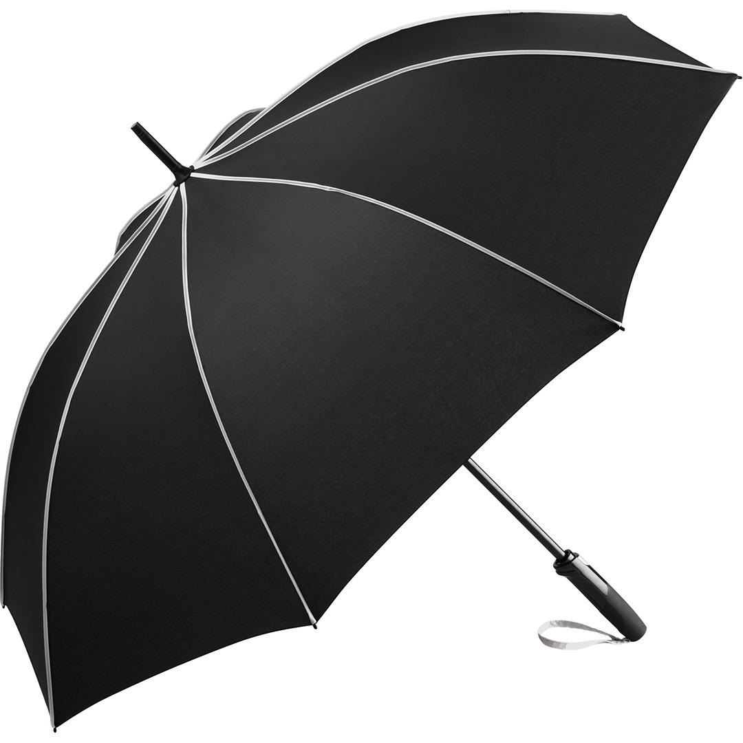 Parasol AC Midsize Umbrella FARE® Seam 4399 Black/Light Grey
